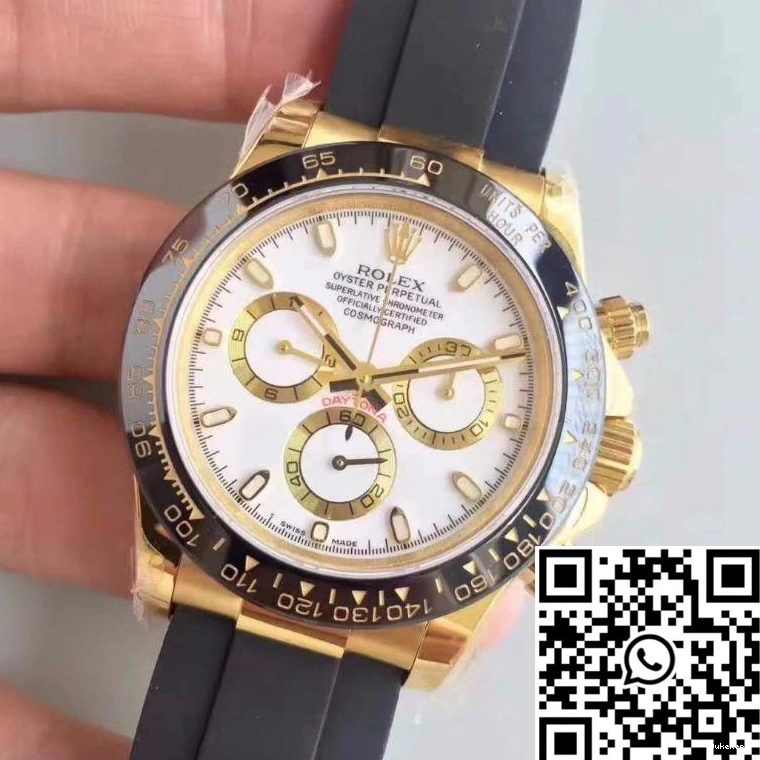 116518LN Cosmograph AR Dial Daytona Rolex Factory White 0109